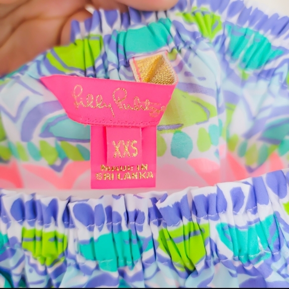 NWT Lilly Pulitzer Off Shoulder Camille Dress - Picture 7 of 9